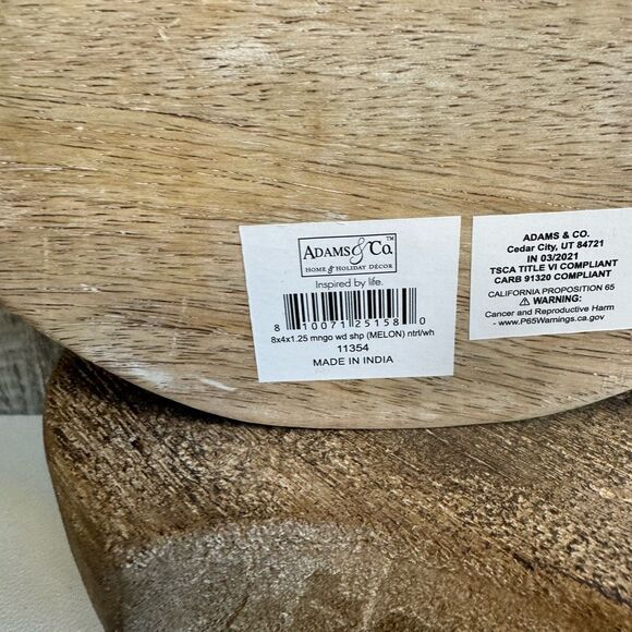 Rustic Wood Watermelon Fruit Summer Home Decor FAST SHIP NEW - Picture 5 of 8